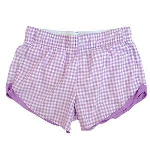 Athletic Works Lavender Gingham Shorts